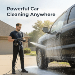 48V Cordless Portable Car Wash Pressure Washer Gun with Dual Battery – High Power Cleaning Machine for Cars, Bikes & Home Bundle of 2