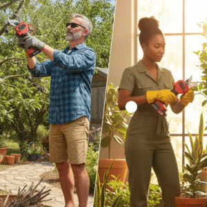 TrimPro™ 21V Cordless Electric Pruning Shears Bundle of 2