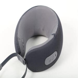Green Lion Ergonomic Pillow with Neck Massager Function