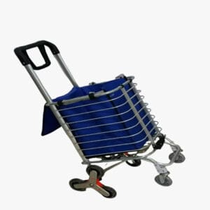 Green Lion Foldable Shopping Trolley