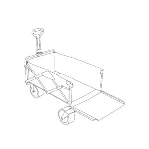 Green Lion Foldable wagon Cart 250
