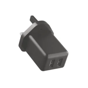 ERD TCU-673 USB A DUAL CHARGER BLK 15W
