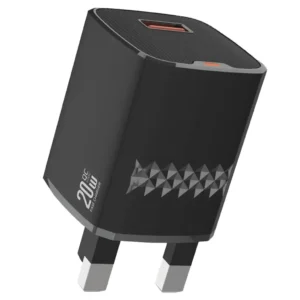 Green Lion Single Port Wall Charger UK Plug USB-A Port 20W