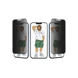 Green Lion 3D Silicone AG/Matte Privacy Glass Screen Protector