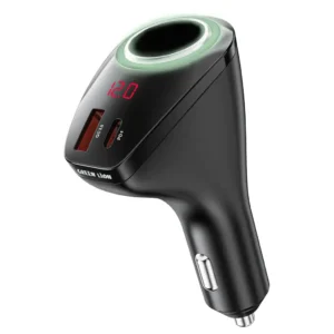 Green Lion Power Drive 75W Car Charger PD+QC 45W 12V Socket