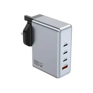 Green Lion GaNPremium UK Plug Wall Charger PD 100W