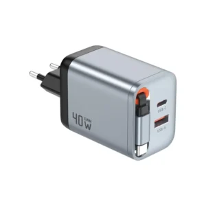 Green Lion GaNPremium EU Plug Wall ChargerPD 40W