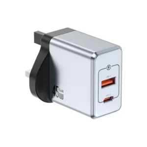 Green Lion GaNPremium UK Plug Wall Charger PD 45W