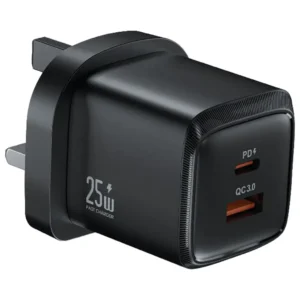 Green Lion G-Charge Series Dual Port Wall Charger PD+QC 25W