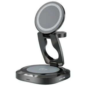Green Lion Qi2.2 Mag flex Foldable 3 in 1 Magnetic Wireless Charger 25W