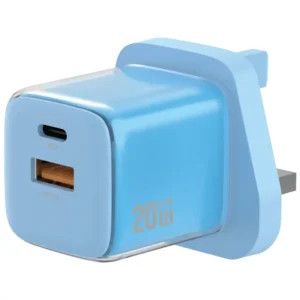 Green Lion Reva Dual Port Wall Charger PD+QC 20W