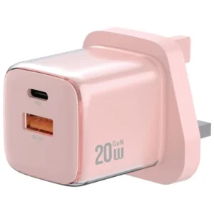 Green Lion Reva Dual Port Wall Charger PD+QC 20W