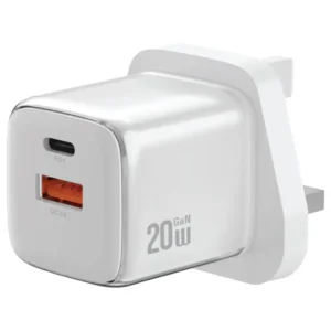 Green Lion Reva Dual Port Wall Charger PD+QC 20W