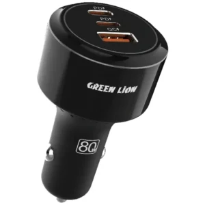 Green Lion Roadex Triple Port Car Charger 80W
