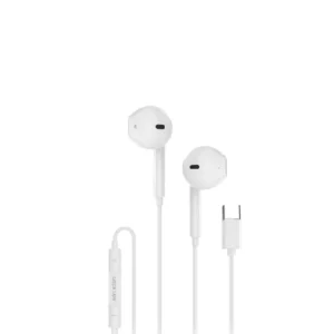 Green Lion Stereo Earphone With Type-C Connector