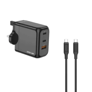 Green Lion Ultra Compact GaN Wall Charger PD+QC 65W C to C