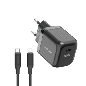 Green Lion Ultra Compact GaN Wall Charger EU Pin PD 20W C to C