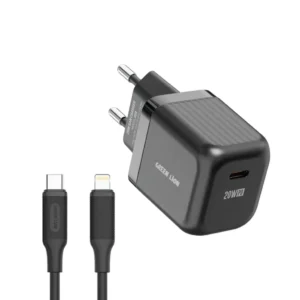Green Lion Ultra Compact GaN Wall Charger EU Pin PD 20W C to L
