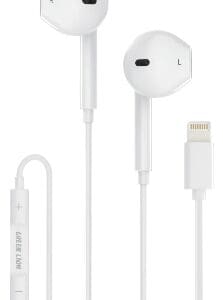 Green Lion Stereo Earphone Lightning Connector