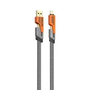Green Lion 2 in 2 Braided Fast Charging Cable 65W 1.2M