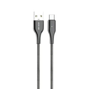 Green Lion Metal Spring Hose Cable USB-A To USB-C 18W 1M Cable