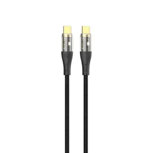 Green Lion Transparent Cable USB-C To USB-C Braided
