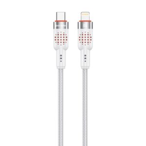Porodo USB-C to Lightning Aluminum Braided Cable