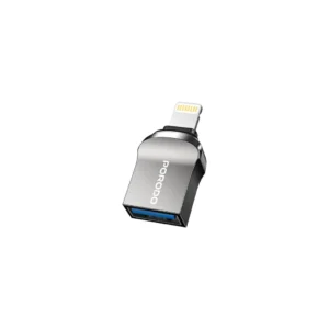 Porodo Lightning OTG Adapter - Zinc Alloy