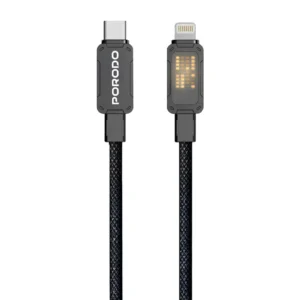 Porodo USB-C to Lightning Braided Cable
