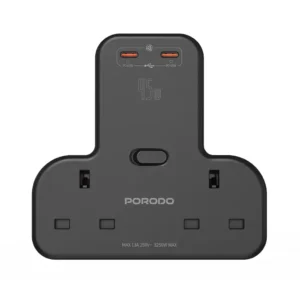 Porodo Multi-Port Wall Socket
