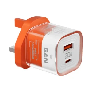 Porodo Crystal Shell GaN Wall Charger