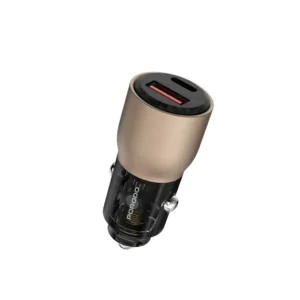 Porodo 95W Car Charger Transparent  Multi-Device PD Charging