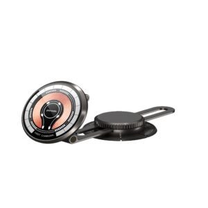 Porodo Magsafe Charging Transparent Phone Mount 360° Rotating Base