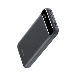 Porodo 10000mAh Power Bank Charge Two Devices Simultaneously