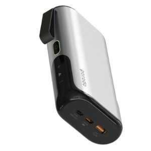 Porodo 3-in-1 10000mAh Power Bank Speaker With Built-in Phone Holder