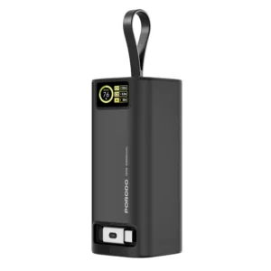 Porodo 20000mAh 130W Power Bank 1M Retractable Type-C Cable