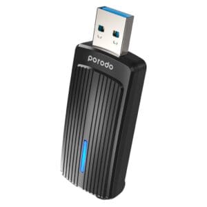 Porodo Dual Band WiFi Adapter Integrated Antenna High-Speed USB 3.0