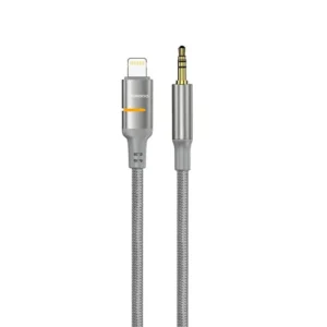Porodo AUX To Type-C LED Light Cable