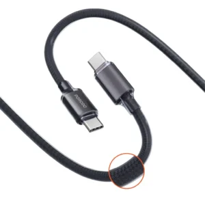 Porodo USB-C to USB-C Braided Cable