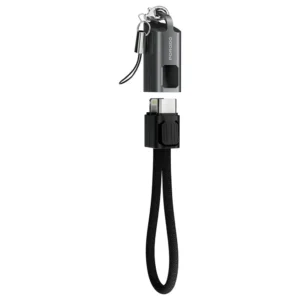 Porodo Chargeloop Keychain Data Cable USB-C to Lightning