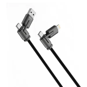 Porodo 4-IN-1 Charging And Data Transfer Cable