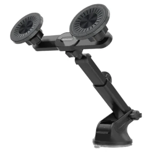 Porodo Dax-l Dual Magsafe Car Phone Mount Adjustable Telescopic Arm