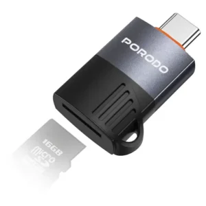 Porodo USB-C | OTG TF Card Reader