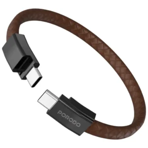 Porodo USB-C To USB-C Wristband Cable