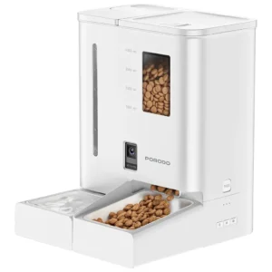 Porodo PETMATE Automatic Pet Feeder with Wi-Fi, Camera and App Control