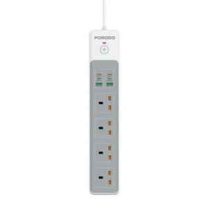 Porodo 4AC 65W 3000W Power Strip