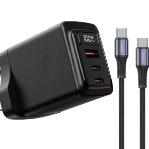 Porodo GaN 100W Multi-Port Wall Charger