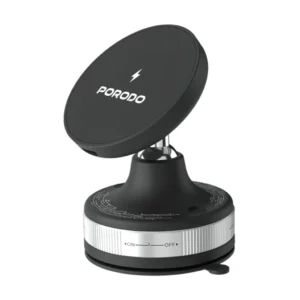 Porodo Vacuseal Smart Suction Wireless Charging Mount