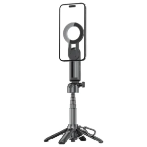 Porodo Quad Base Selfie Stick Handheld Camera Grip