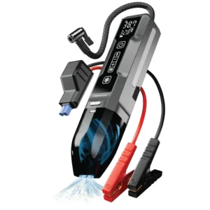 Porodo IGNATOV Jump Starter & Air Pump with Handheld Vacuum | USB-C Recharge